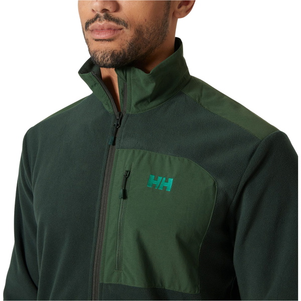 2025 Helly Hansen Männer Daybreaker Block Microfleece Jacke 49454 - Dark Jungle